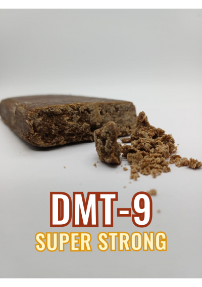 DMT-9 Hash, Tangie Bubble Hash DMT9 - Extra Strong, Cold Extracted - Naturally Extracted Hashish