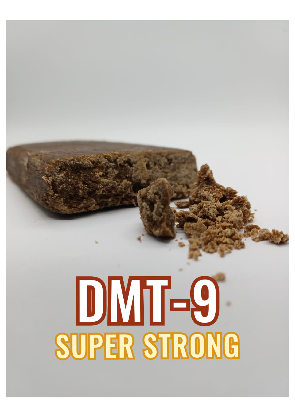 DMT-9 Hash, Tangie Bubble Hash DMT9 - Extra Strong, Estratto a Freddo - Hashish Estratto Naturalmente