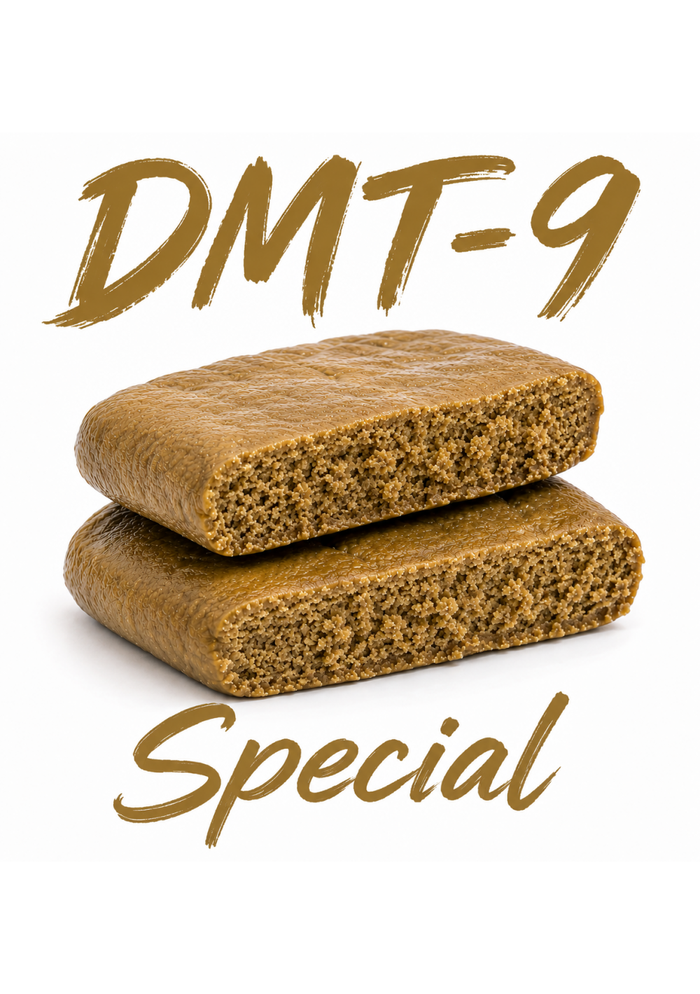 DMT-9 Hash, Piattella DMT9 - Extra Strong, Dry Hash - Naturally Extracted Hashish