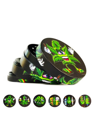 Metal Grinder Buds Family 4 parti - 50mm Accessori