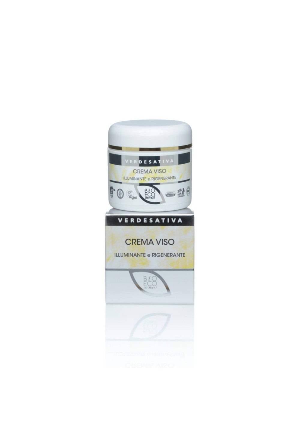Crema Viso Illuminante - Ultra Nutriente e Rigenerante - ml 50 - Verdesativa
