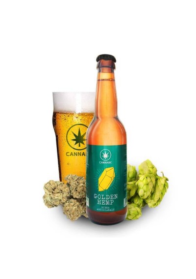 Golden Hemp 5% - Birra artigianale 330ml - CannaBe Food