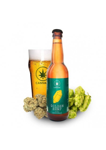 Golden Hemp 5% - Birra artigianale 330ml - CannaBe Food