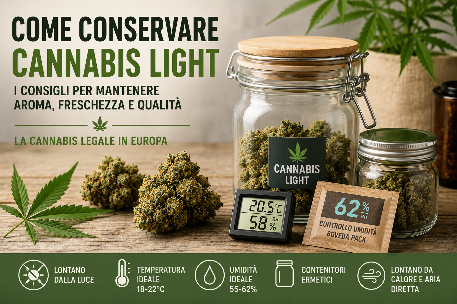 How to Store Cannabis Light and CBD Hash Properly