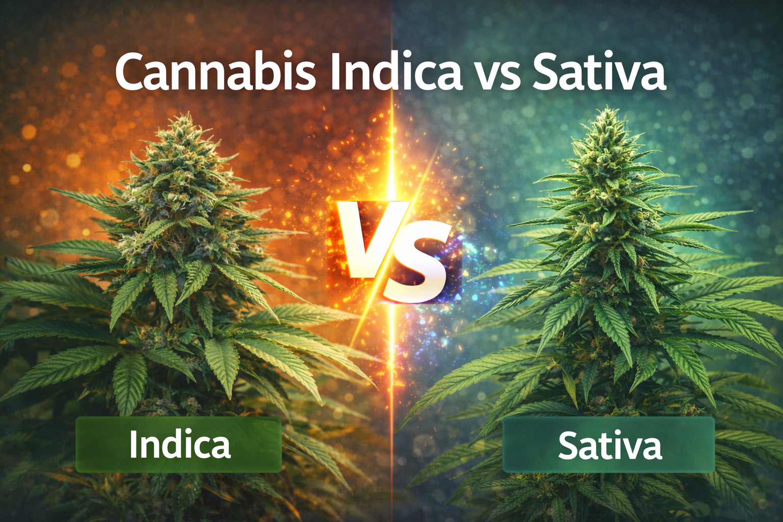 Indica vs Sativa: Differenze tra Varietà di Cannabis