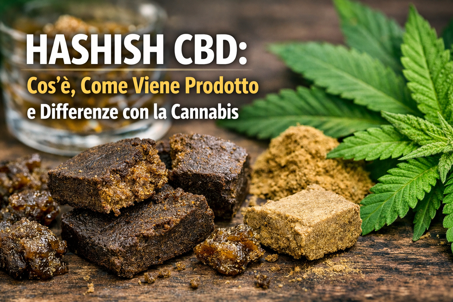Hashish CBD: Cos’è, Come Viene Prodotto e Differenze con la Cannabis