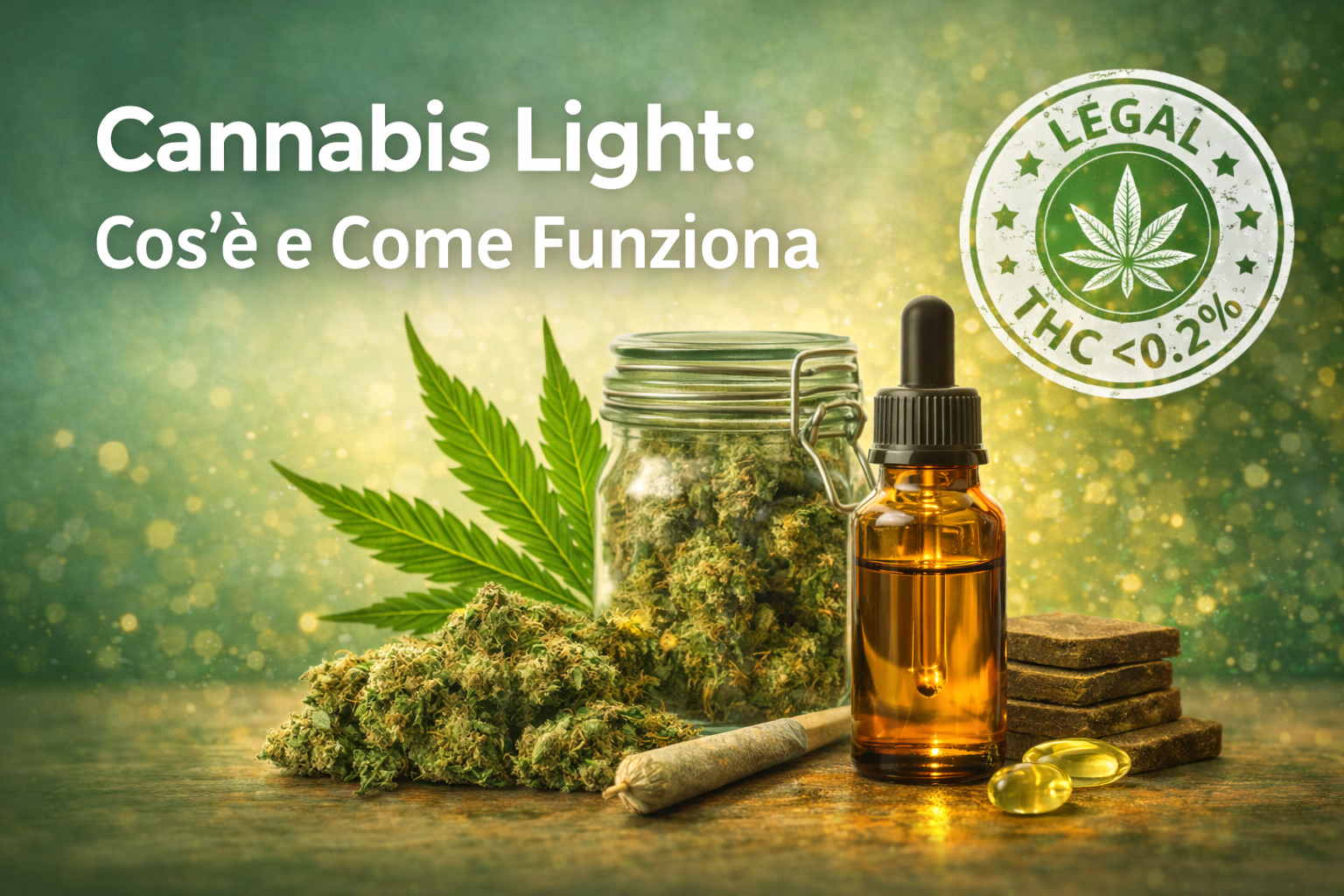 Cannabis Light: Cos'è e Come Funziona