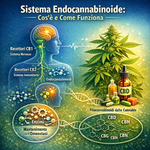 Sistema Endocannabinoide: Cos'è e Come Funziona