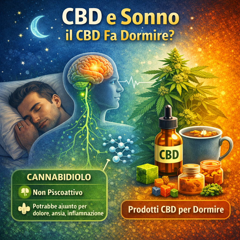 CBD e Sonno: il CBD Fa Dormire?